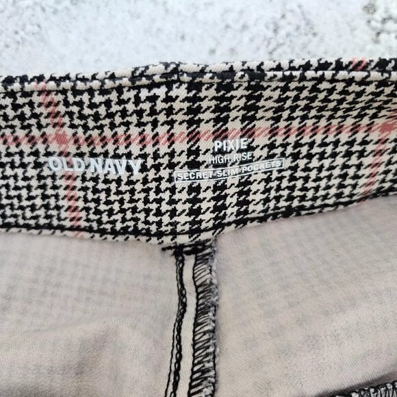 Old Navy Women Pant PIXIE HIgh Rise Secret Slim Pocket Pant Size 4 28X29 - Picture 8 of 10